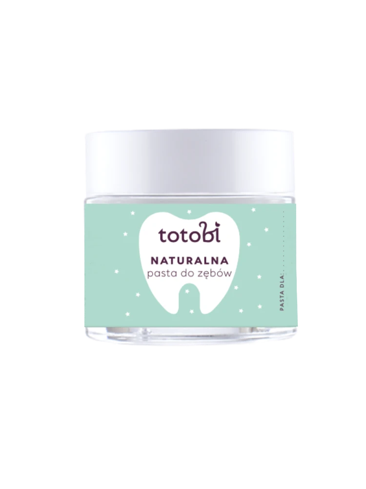 TOTOBI NATURALNA PASTA DO ZĘBÓW OLEJEK PIETRUSZKOWY I SPIRULINA