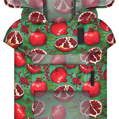 WAUDOG CLOTHES PELERYNA Z KAPTUREM GRANATY L