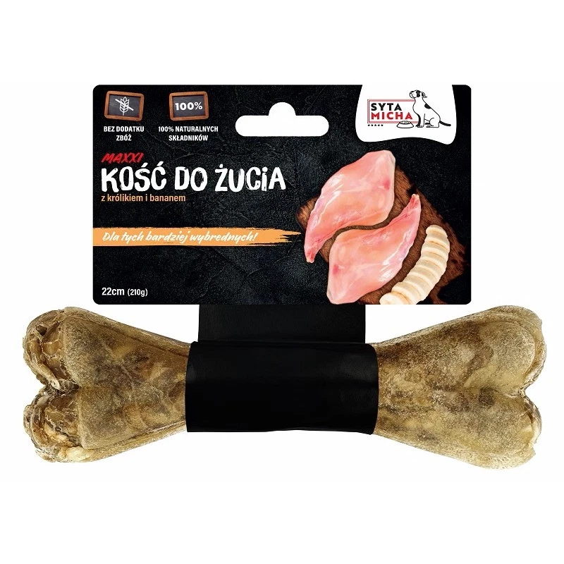 SYTA MICHA GRYZAK DLA PSA KOŚĆ DLA WYBREDNYCH MAXI 22CM