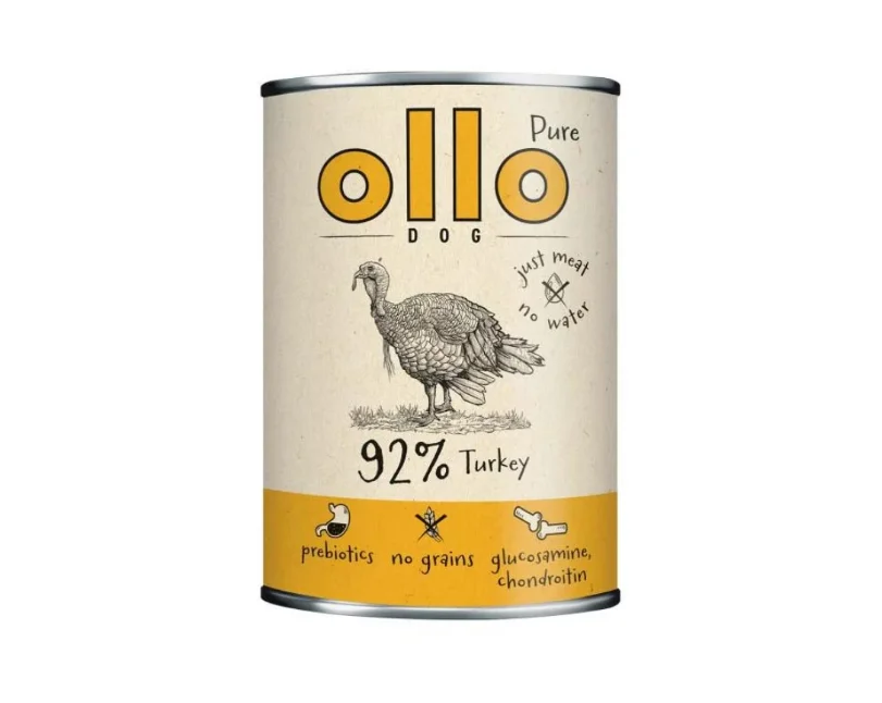 OLLO PURE MOKRA KARMA DLA PSA INDYK 400G