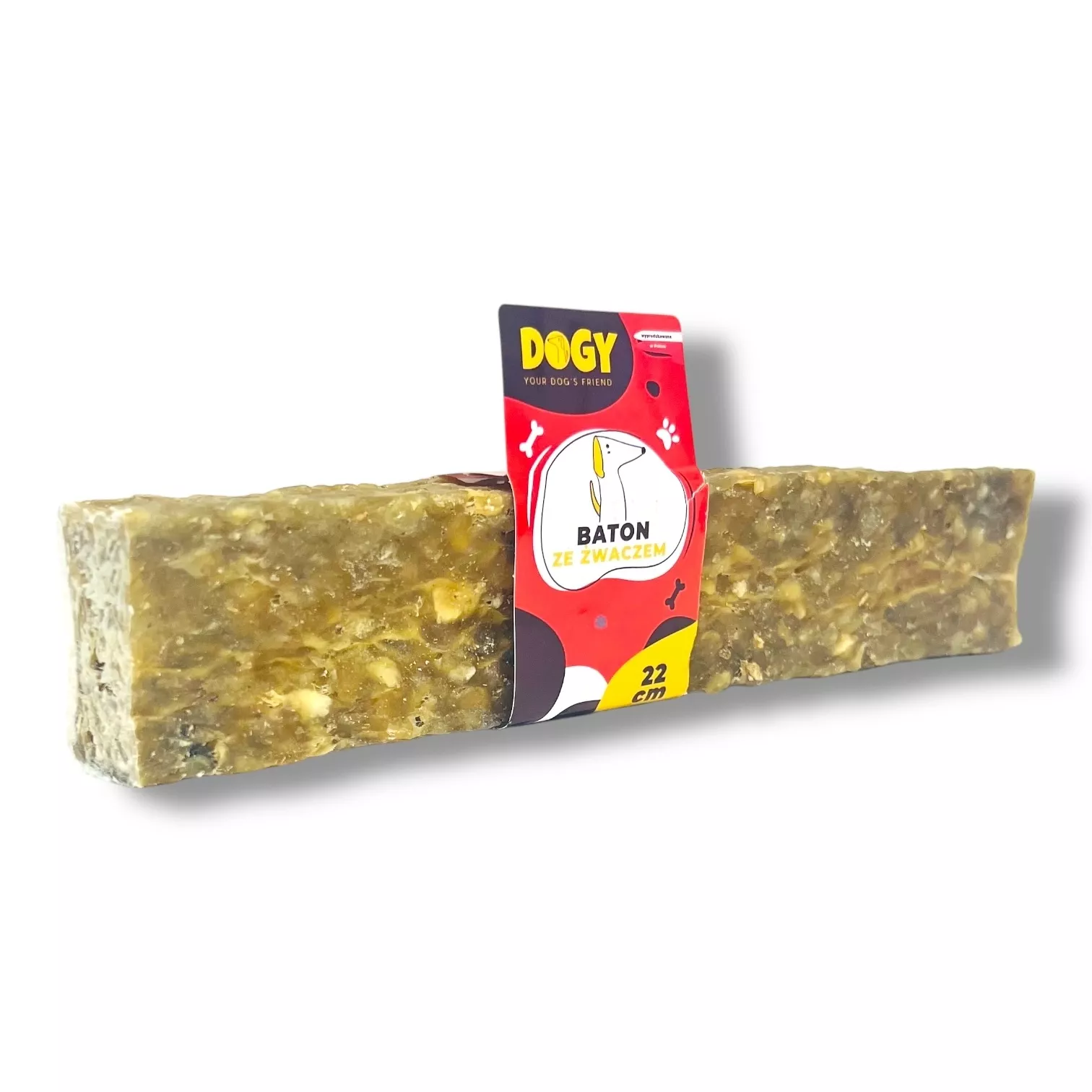 DOGY BATON ZE ŻWACZEM 22CM DLA PSA