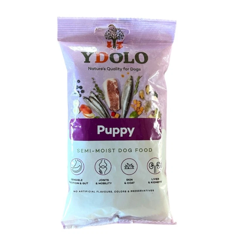 YDOLO PUPPY SUCHA KARMA DLA PSA IBERICO WILD FISH 100G