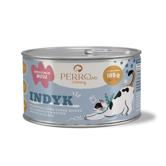 PERRO CATERING KARMA DLA KOTÓW INDYK 185G