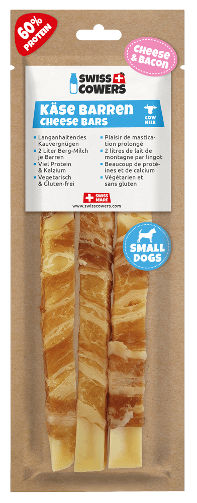 SWISSCOWERS CHEESE BARS BACON S - SER DLA PSA