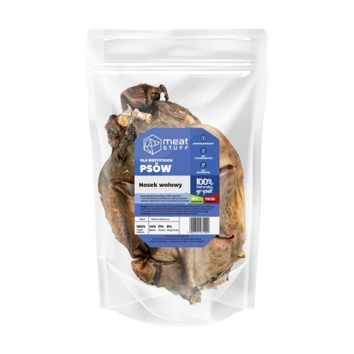 MEATSTUFF GRYZAK DLA PSA NOSEK WOŁOWY 250G