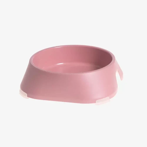 FIBOO MISKA M 400 ML RÓŻOWY - STYLOWA I STABILNA MISECZKA