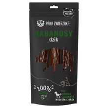 PAKA ZWIERZAKA PRZYSMAKI DLA PSA KABANOSY Z DZIKA 3SZT