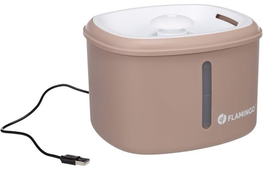 FLAMINGO DRINKING FOUNTAIN FINTO BEIGE 2,5L