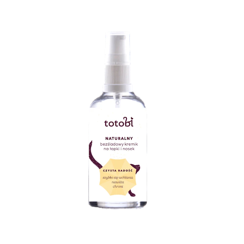 TOTOBI NATURALNY BEZŚLADOWY KREMIK NA ŁAPKI I NOSEK 50ML