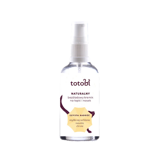 TOTOBI NATURALNY BEZŚLADOWY KREMIK NA ŁAPKI I NOSEK 50ML