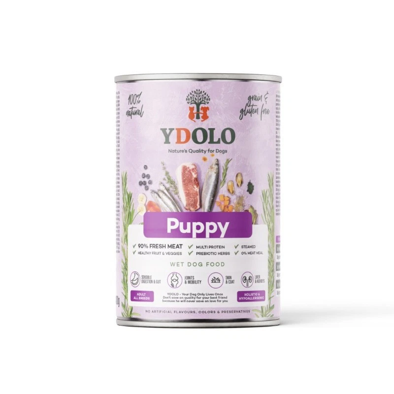 YDOLO PUPPY MOKRA KARMA DLA PSA IBERICO WILD FISH 400G