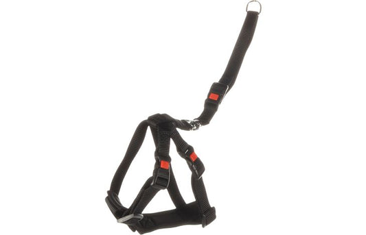 FLAMINGO CAR SAFETY HARNESS DUMA BLACK XS 21-30,5X26-40CM