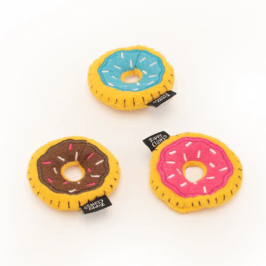 ZIPPY CLAWS MINI DONUTZ 3PACK