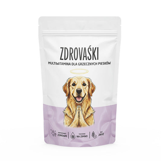 POKUSA ZDROVAŚKI MULTIWITAMINA DLA GRZECZNYCH PIESKÓW 160 G