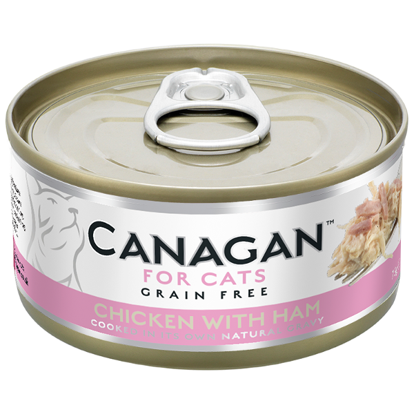 CANAGAN MOKRA KARMA KOT CHICKEN WITH HAM 75G