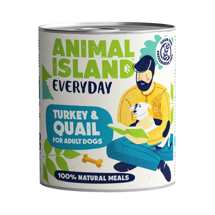 ANIMAL ISLAND MOKRA KARMA DLA PSA EVERYDAY INDYK PRZEPIÓRKA 800G