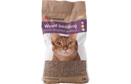 FLAMINGO WOOD BEDDING 14 KG