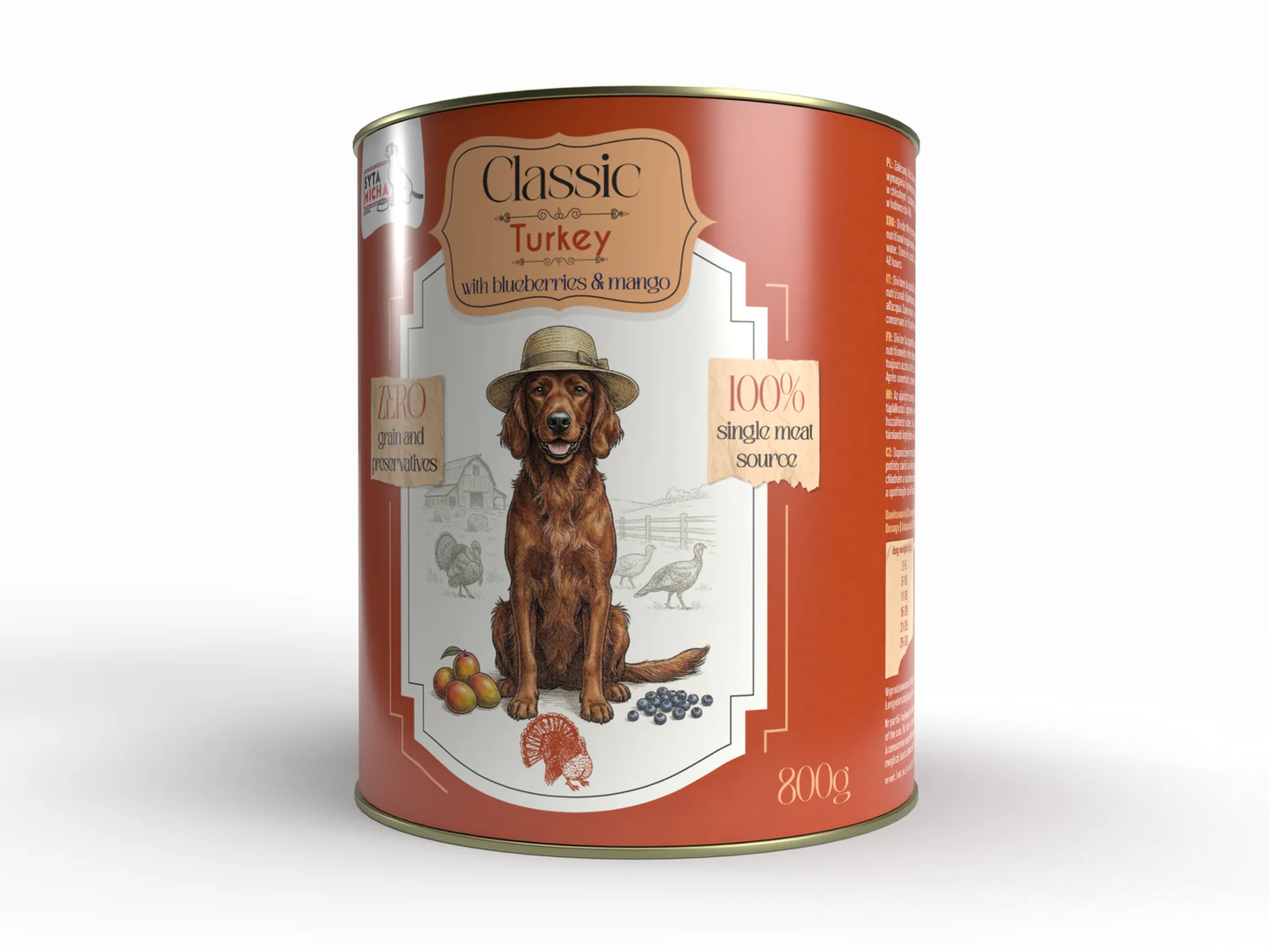 SYTA MICHA CLASSIC INDYK Z MANGO 800G