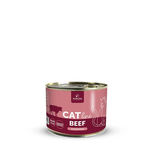 POKUSA CAT LINE MOKRA KARMA DLA KOTA BEEF 200G