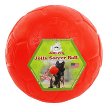 JOLLY SOCCER BALL 20CM ROOD