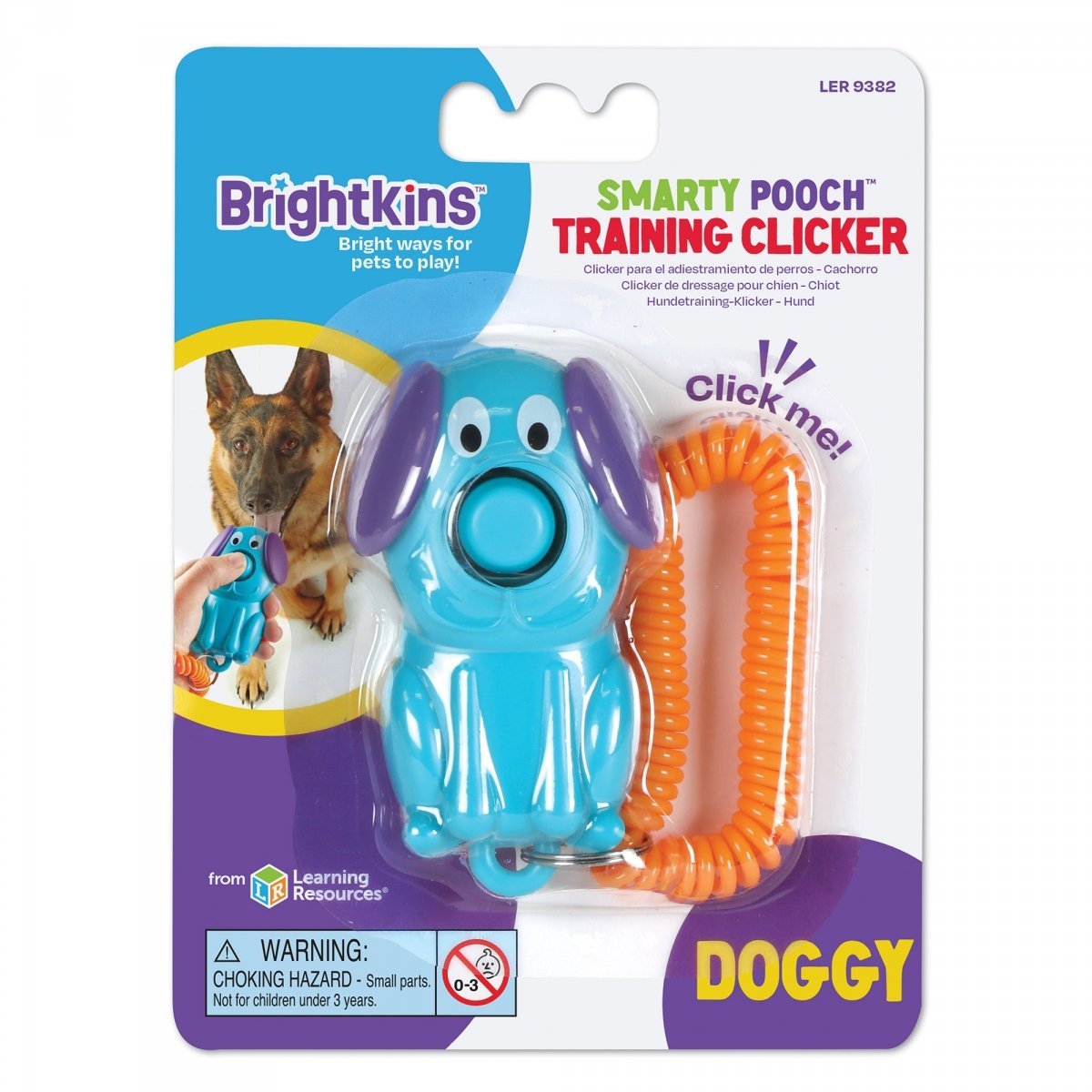BRIGHTKINS SMARTY POOCH TRAINING CLICKER PIESEK