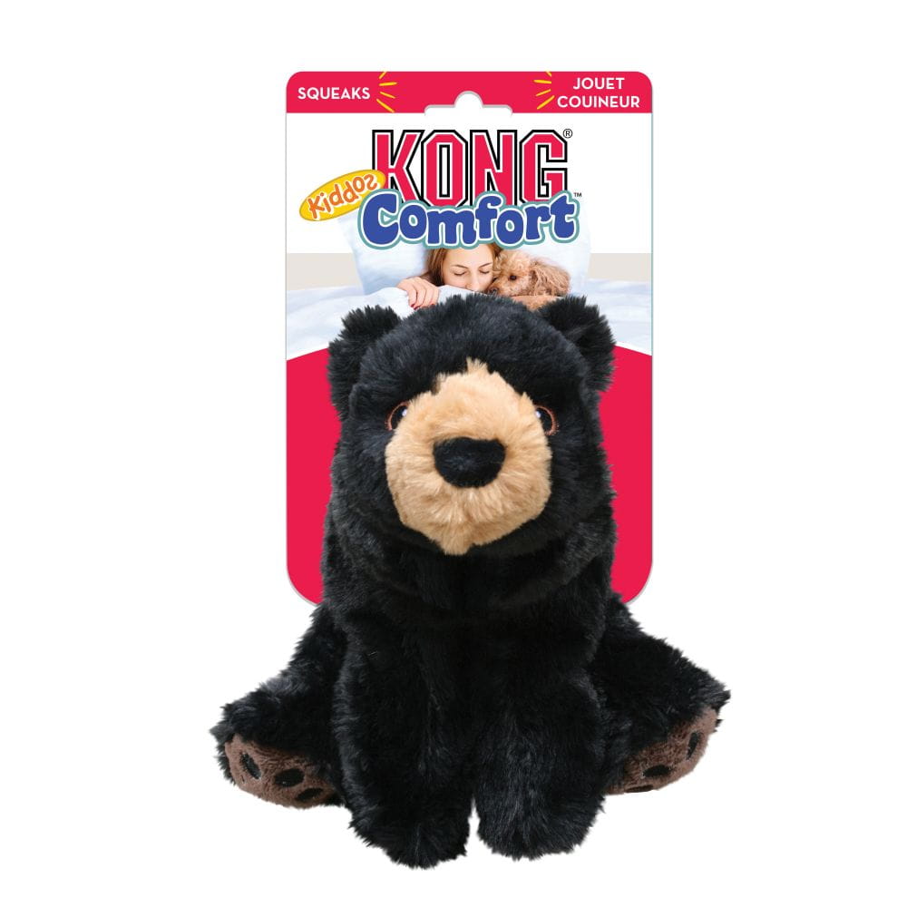 KONG® COMFORT KIDDOS ZABAWKA DLA PSA MIŚ Z PISZCZAŁKĄ