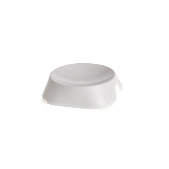 FIBOO MISKA PŁYTKA JASNY SZARY - EKOLOGICZNA I PRAKTYCZNA