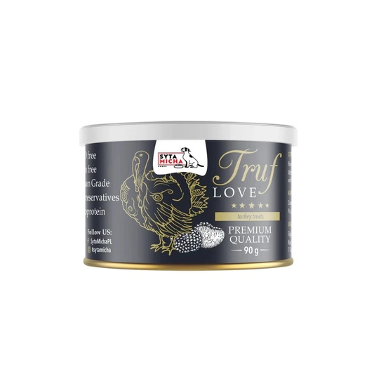 SYTA MICHA TRUFLOVE PRZYSMAKI DLA PSA SMACZKI Z INDYKIEM 90G