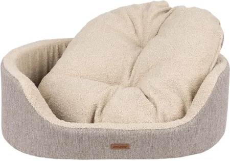 AMIPLAY LEGOWISKO ELIPSA 2 IN 1 MALMO BEŻOWE S