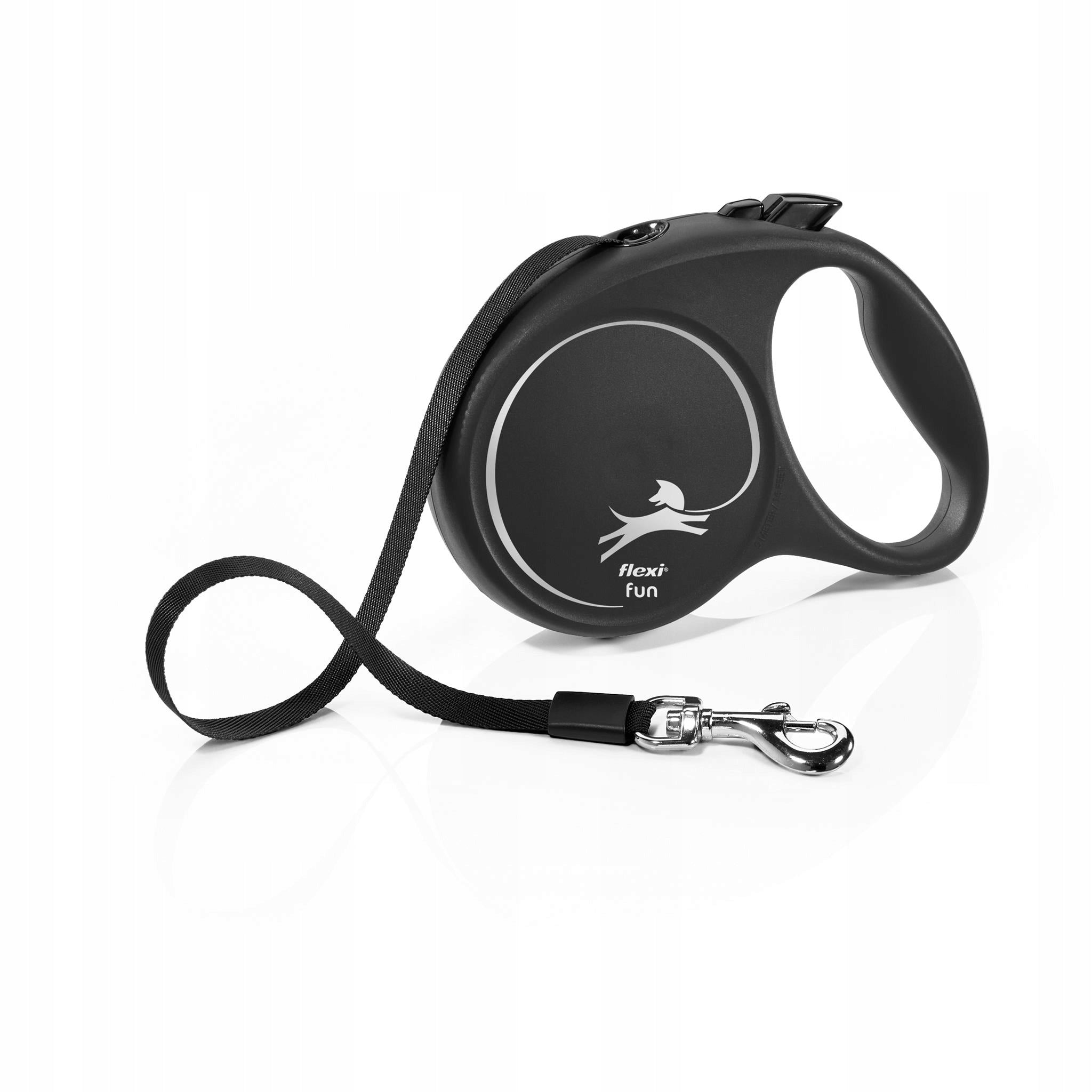 FLEXI FUN S SMYCZ AUTOMATYCZNA CORD 5 M CZARNA