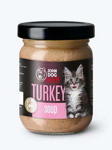 JOHN DOG MOKRA KARMA KOT KITTEN ZUPA INDYK 100G