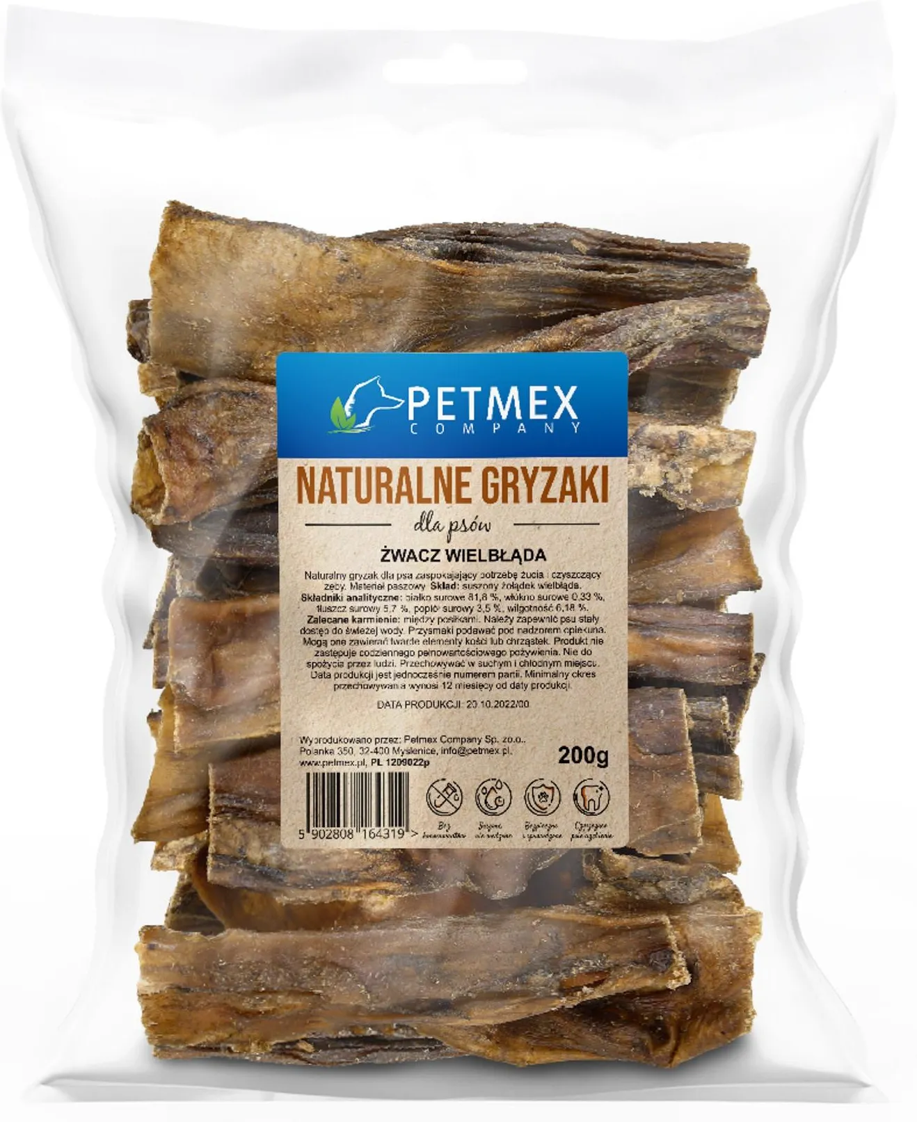 PETMEX ŻWACZ WIELBŁĄDA 200G