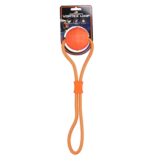 DOG COMETS VORTEX LOOP ORANGE