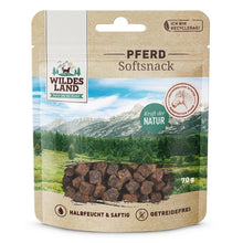 WILDES LAND DOG SOFTSNACK PFERD KONINA PRZYSMAKI PÓŁWILGOTNE 70G