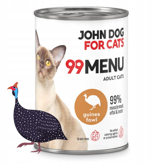 JOHN DOG 99MENU MOKRA KARMA KOT PERLICZKA 400G