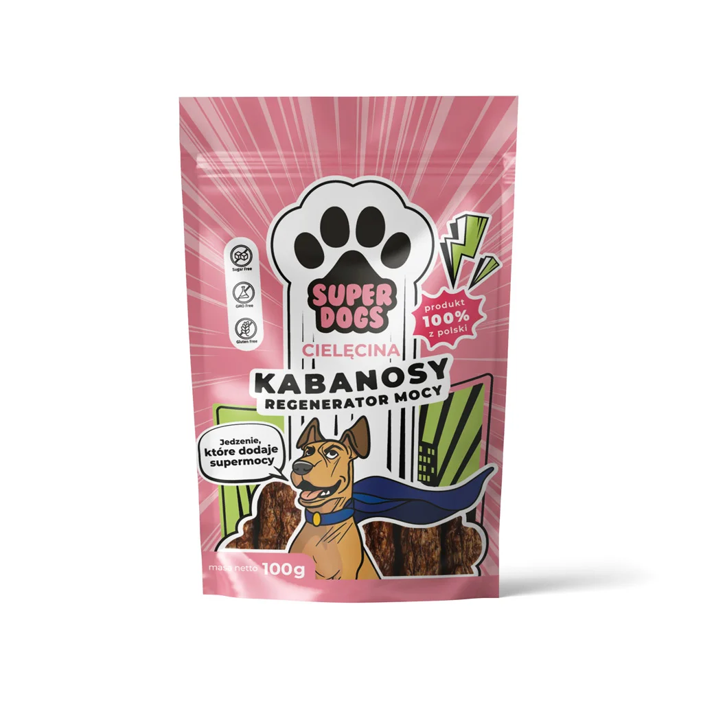 UNISZKI KABANOSY SUPERDOGS REGENERATOR MOCY. CIELĘCINA