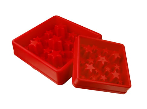 EAT SLOW LIVE LONGER STAR RED L