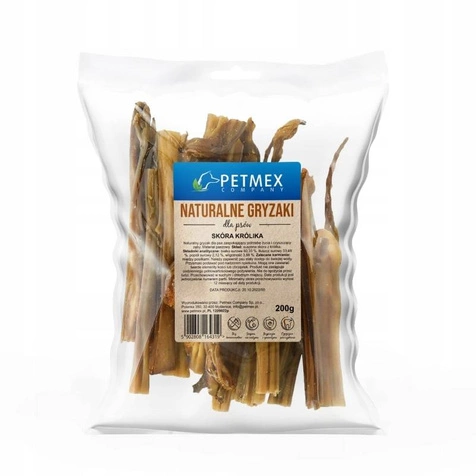 PETMEX SKÓRA KRÓLIKA 200G
