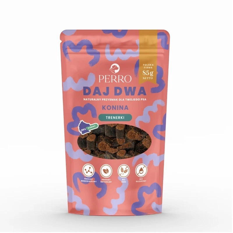 PERRO DAJ DWA PRZYSMAKI DLA PSA KONINA 85G