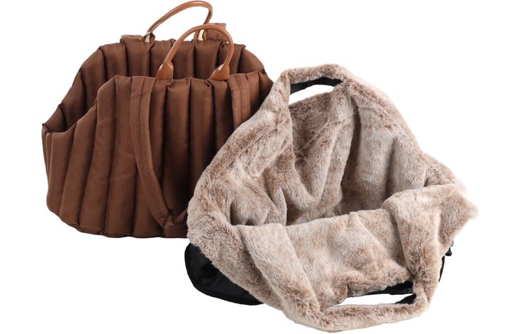 FLAMINGO CARRYING BAG TUKE BROWN 41X28X30CM