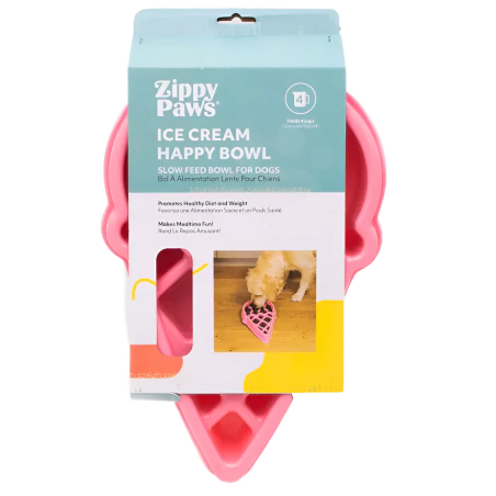 ZIPPY PAWS HAPPY BOWL ICE CREAM