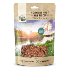 WILDES LAND FLEISCHSNACKS HUHNERBRUST MIT FISH 70G