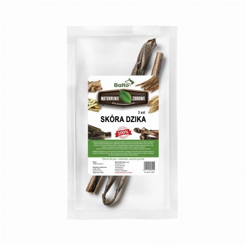 BALTO GRYZAK DLA PSA SKÓRA DZIKA 2SZT