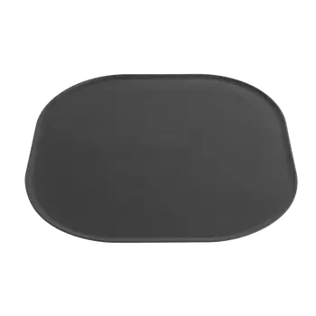 FIBOO MATA ANTYPOŚLIZGOWA POD MISKI 32X32 CM CIEMNY SZARY