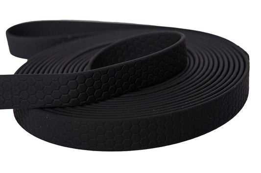 KENDOG SMYCZ TRENINGOWA PVC/TPU BLACK 25MM 10M