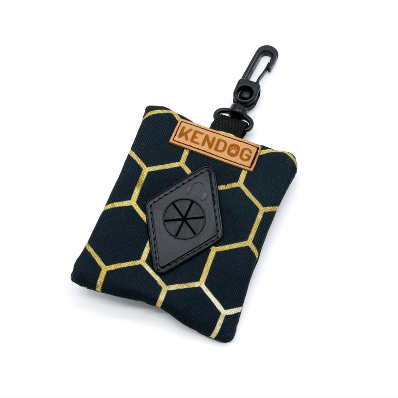 KENDOG KUPOWNIK CZARNE PLASTRY MIODU - ETUI NA PSIE WORKI