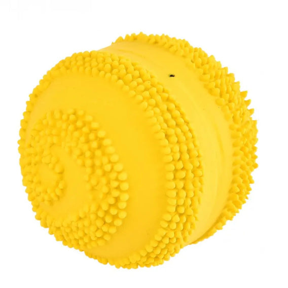 BUBA PIŁKA LATEKSOWA, PISZCZĄCA Z WYPUSTKAMI 7CM