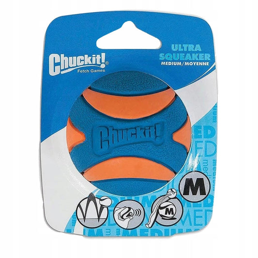 CHUCKIT ULTRA SQUEAKER BALL M 6 CM 2 PCS.