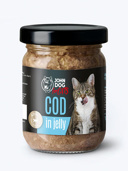 JOHN DOG MOKRA KARMA KOT GALARETKA DORSZ 100G
