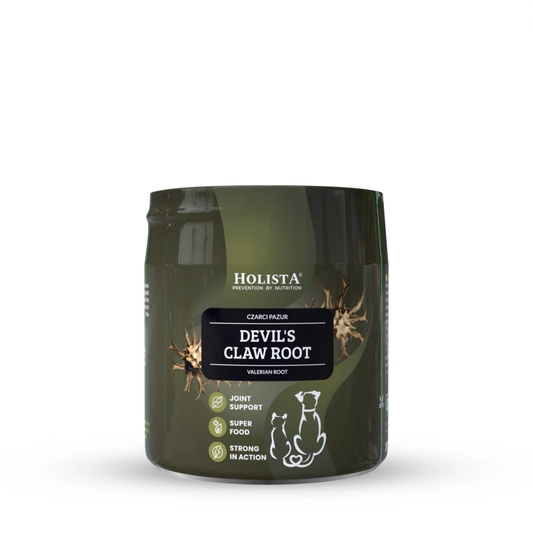 HOLISTA DEVIL'S CLAW 100G - EKSTRAKT Z CZARCIEGO PAZURA DLA PSA I KOTA